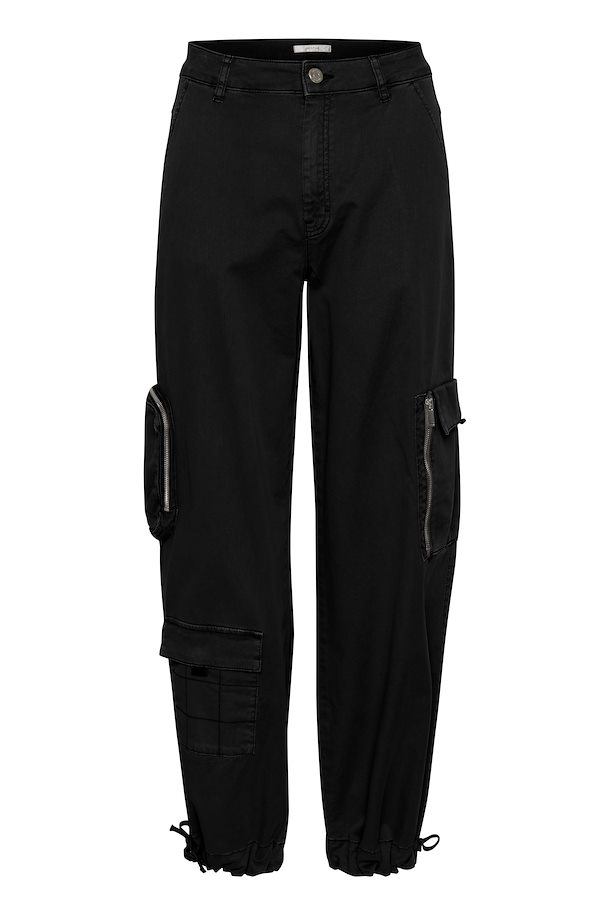 Gestuz Black ChineaGZ Cargo trousers – Shop Black ChineaGZ Cargo trousers  here