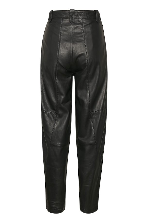 Gestuz Black LuluGZ Leather pants – Shop Black LuluGZ Leather pants here