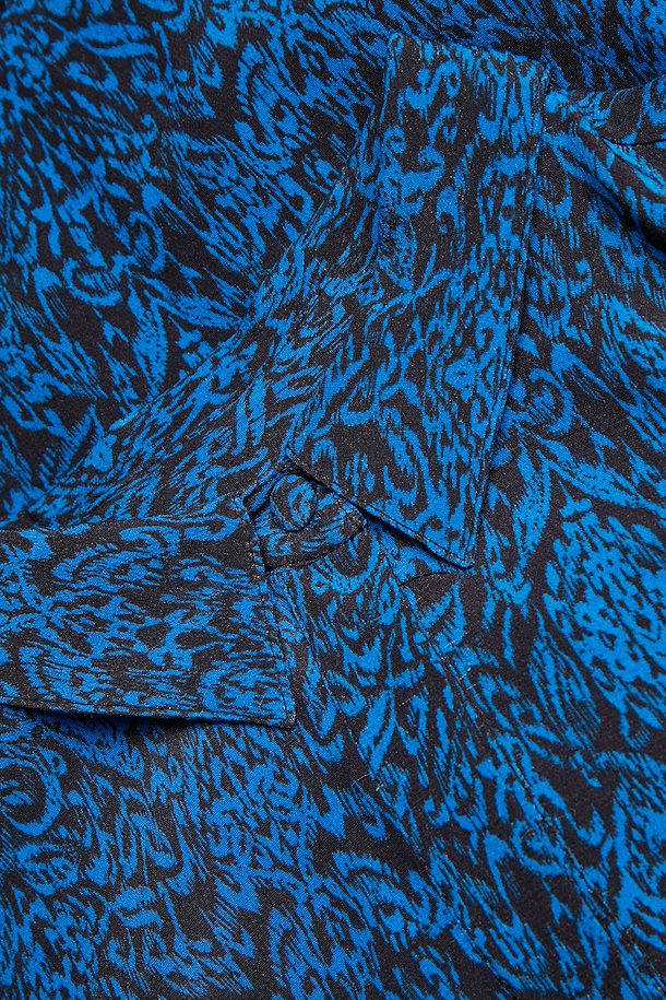Batik Print Knee Length Sundress in LENZING™ ECOVERO™ Black