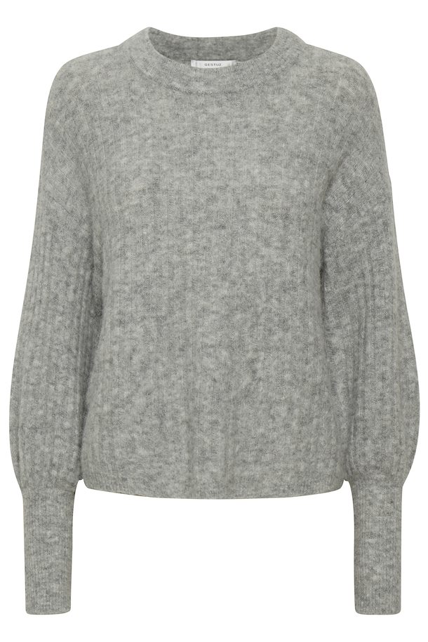 Gestuz High-rise melange AlpiaGZ – Shop High-rise grey melange Knitted pullover