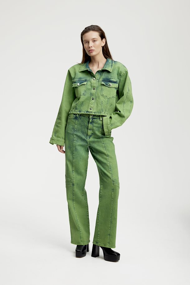 MUSINSA  DAZE DAYZ JADE CROPPED SHIRT