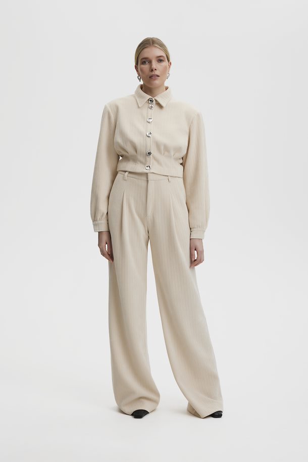 Carpenter Lightweight Cotton Pants . Off-White - Betina Lou