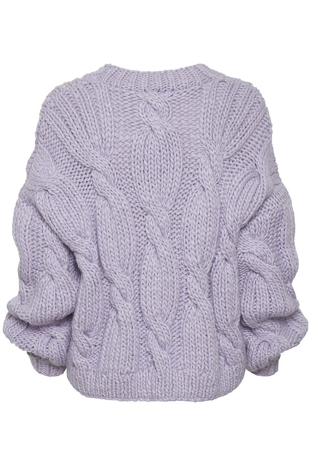 Pastel Lilac TamarGZ Knitted pullover Shop Pastel Lilac TamarGZ Knitted pullover